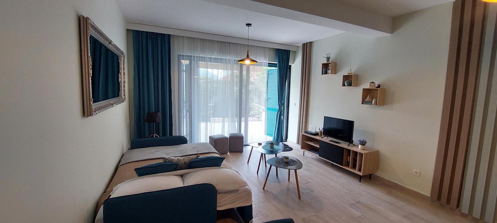 Apartments Boka Blue Dobrota Kotor Luaran gambar