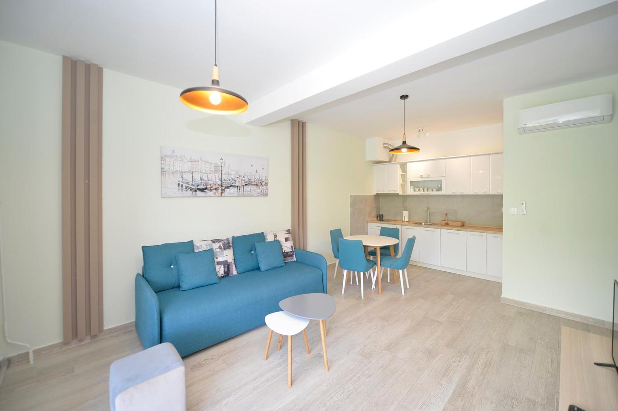 Apartments Boka Blue Dobrota Kotor Luaran gambar