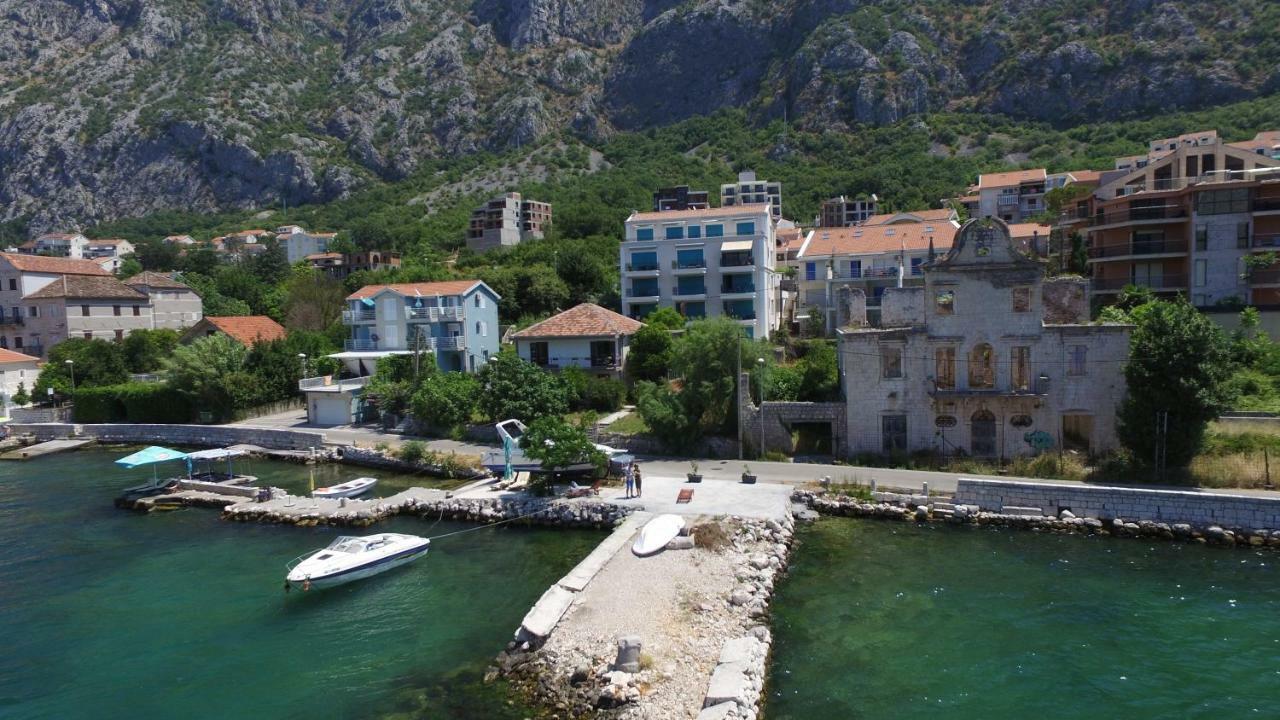 Apartments Boka Blue Dobrota Kotor Luaran gambar